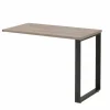 Aanbouwtafel Rio 2 100x65x73cm - melamine - humus eik