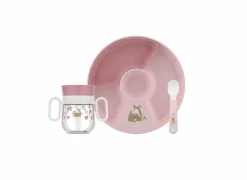Mepal Babyservies set Mio  3-delig - kunststof - roze