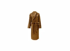 Badjas Cara M - flanel - cognac