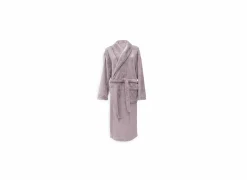 Badjas Cara M - flanel - pale pink