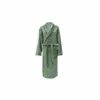 Badjas S - flanel - olive green