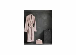 Aquanova Badjas Viggo  L katoen oudroze