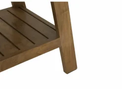 Badkruk 53x34x47cm - geschuurd teak - naturel