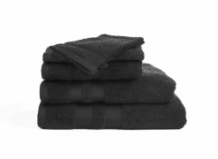 Badlaken Katharina 100x150cm zwart