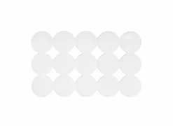 Badmat antislip Cleone wit