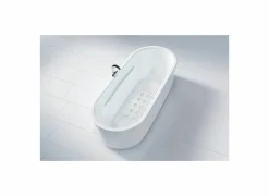 Badmat antislip Cleone wit