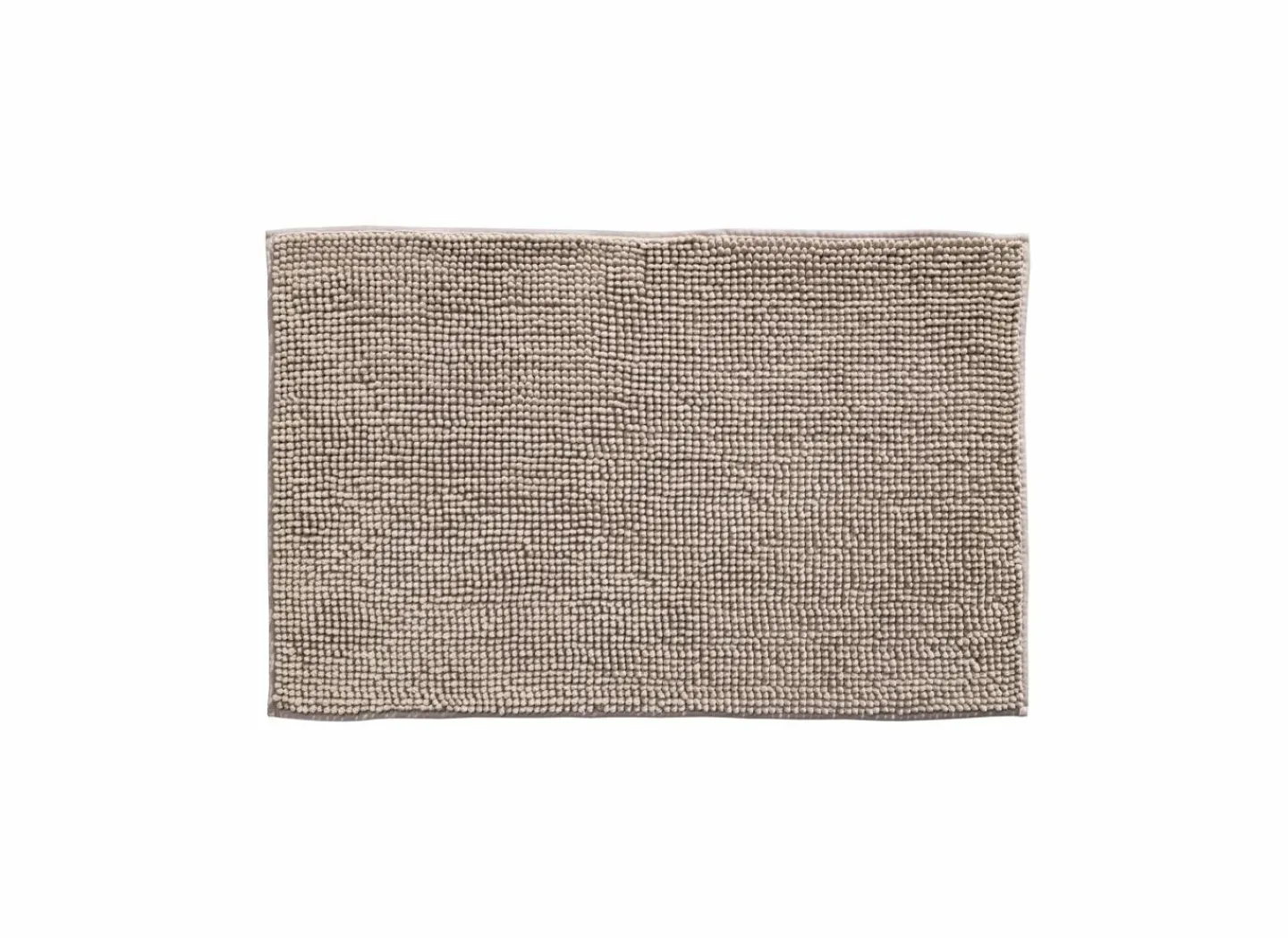 Badmat Indiana 50x78cm - polyester - taupe