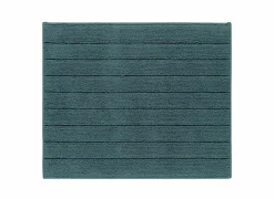 Badmat Luca 60x50cm - polyester & katoen - deep water