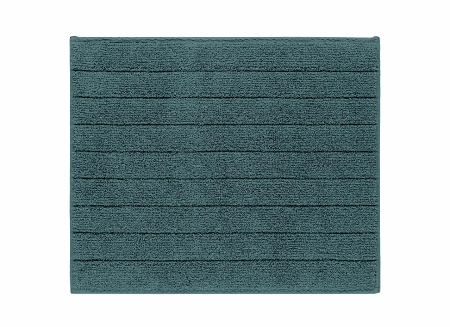 Badmat Luca 60x50cm - polyester & katoen - deep water