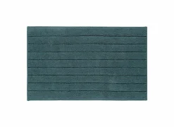 Badmat Luca 100x60cm - polyester & katoen - deep water