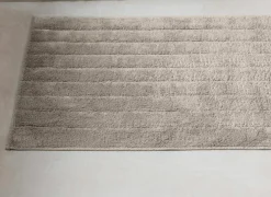 Badmat Luca 140x70cm - polyester & katoen - sand dune