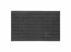 Badmat Luca 100x60cm - polyester & katoen - storm