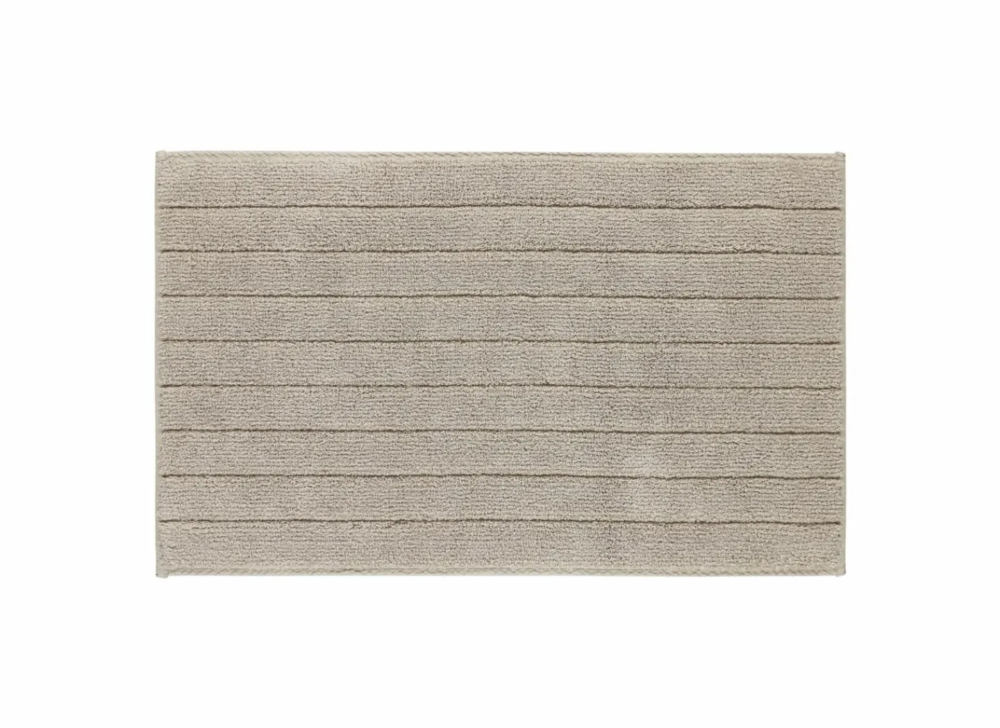 Badmat Luca 80x50cm - polyester & katoen - sand dune