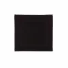 Badmat Una 60x60cm - katoen - black