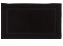 Badmat Una 60x100cm - katoen - black