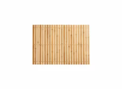 Badmat 40x60cm - bamboe - naturel