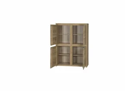 Barkast Amarillo  125cm - eik massief & decor - naturel