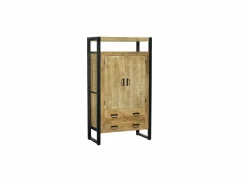 Barkast Sanguine 90cm - mango massief - natuur