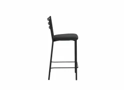 Barstoel Romy ZH65cm - stof - traffic black