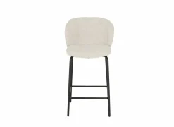 Barstoel Shell ZH65cm - stof - beige