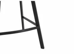 Barstoel Spartacus ZH65cm - bonded leather - zwart