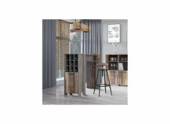 Bartafel Clif 152x47cm - decor - old wood & beton