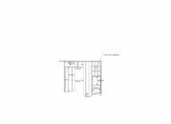 Bartafel Clif 152x47cm - decor - old wood & beton