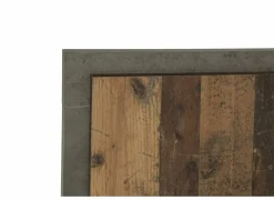 Bed Attaylar 180x200cm  - decor - oldwood vintage & donkergrijs