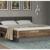 Bed Clif 160x200cm - decor - old wood & beton