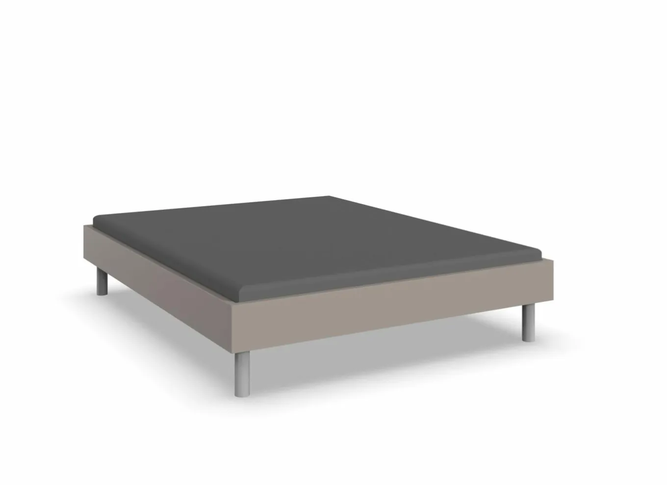 Bed Easy 160x200cm - decor - sahara grijs