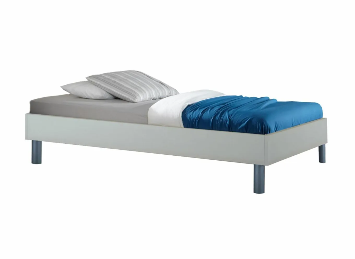 Bed Easy 90x200cm - decor - wit
