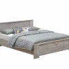 Bed Elias 140x200cm - decor - grijze eik