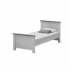 Bed Eline 90x200cm - decor - white & autumn oak