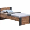 Bed Ellen 90x200cm - decor - acacia & zwart