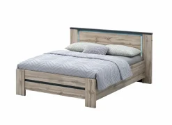 Bed Elvira 140x200cm - decor - canada oak