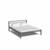 Perfecta Bed King 180x200cm - metaal - mat antraciet