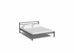 Perfecta Bed King 180x200cm - metaal - mat antraciet