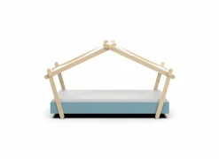 Bed Lodge 90x200cm - MDF - blauw