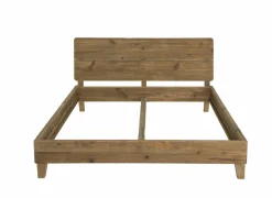 Bed Opium 180x200cm - gerecycleerd den massief - naturel