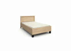 Bed Tessa 120x200cm - melamine - zand eik