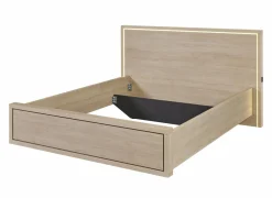 Bed Udine 180x200cm - decor - urban oak