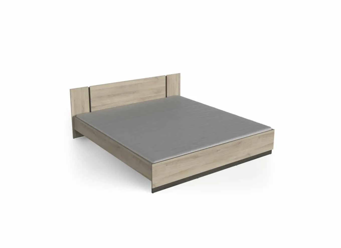 Bed Watson 180x200cm - decor - kronberg & waterford eik
