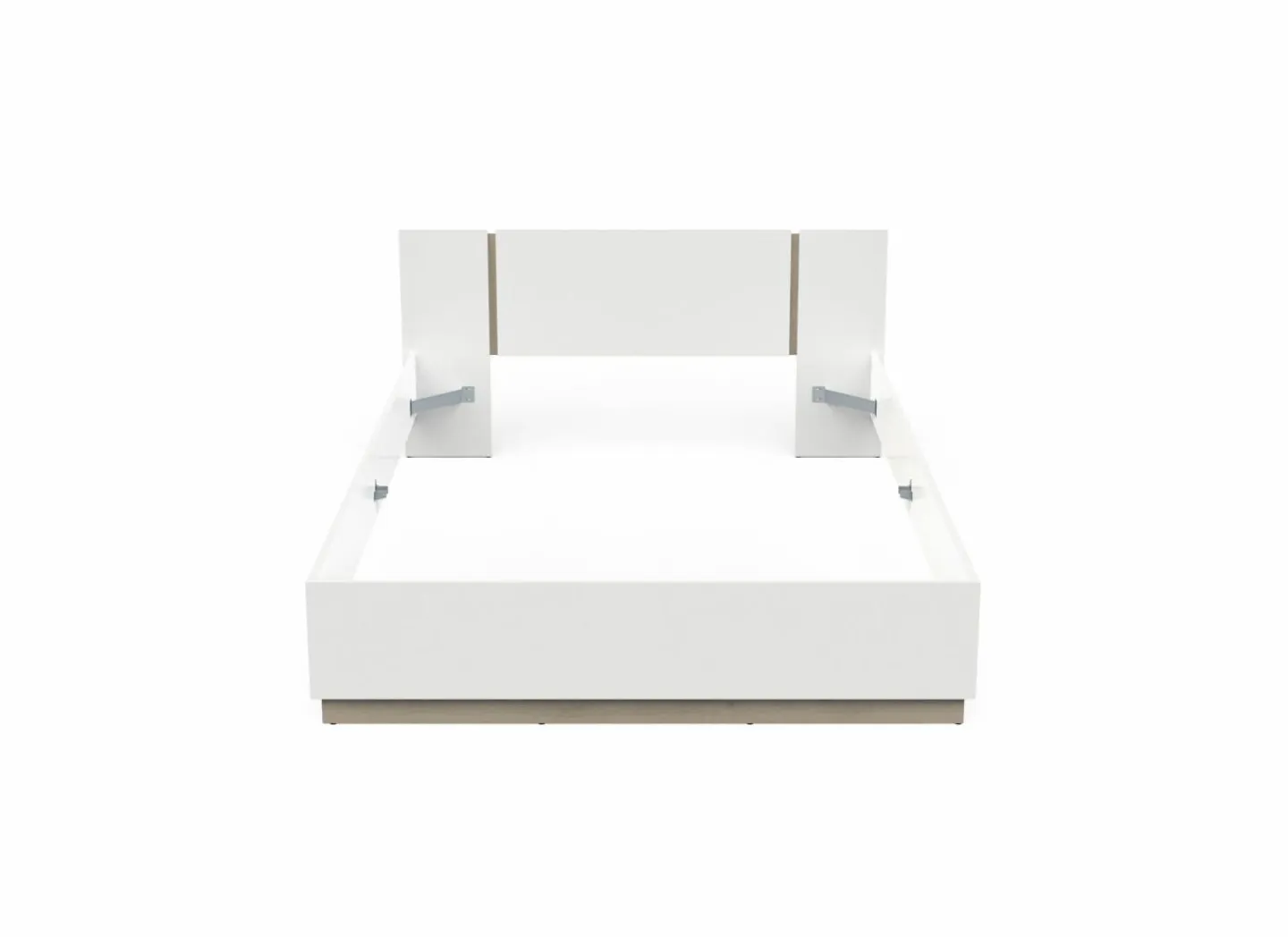 Bed Watson 140x200cm - decor - kronberg eik & wit