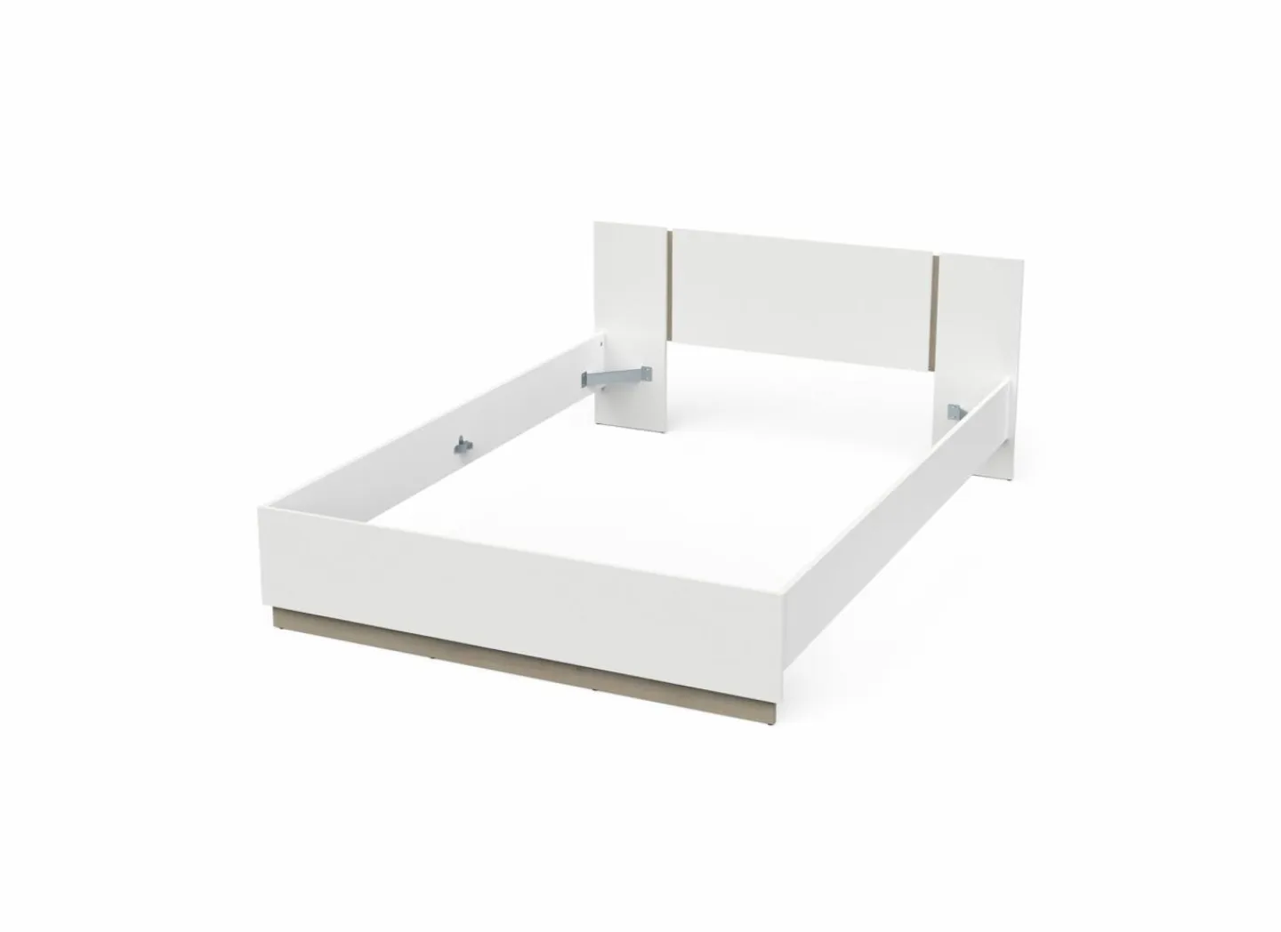 Bed Watson 140x200cm - decor - kronberg eik & wit