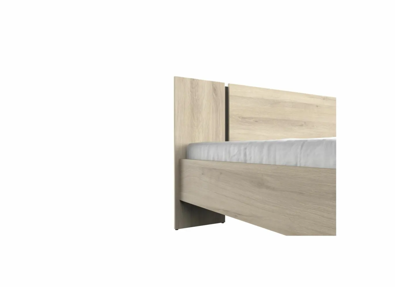 Bed Watson 140x200cm - decor - kronberg & waterford eik