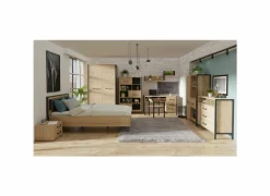 Bed 120x200cm - decor - bartex eik