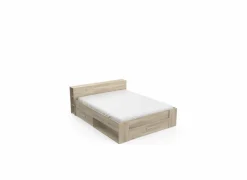 Demeyere Bed 160x200cm - decor - kronberg eik met opbergruimte