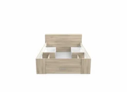 Demeyere Bed 140x200cm - decor - kronberg eik met opbergruimte