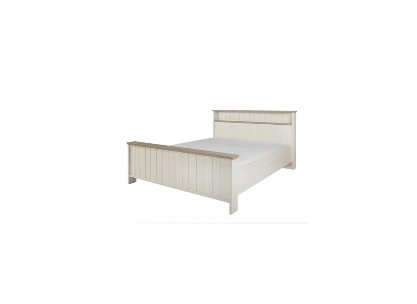 Bed 160x200cm - decor - lariks & cristal oak