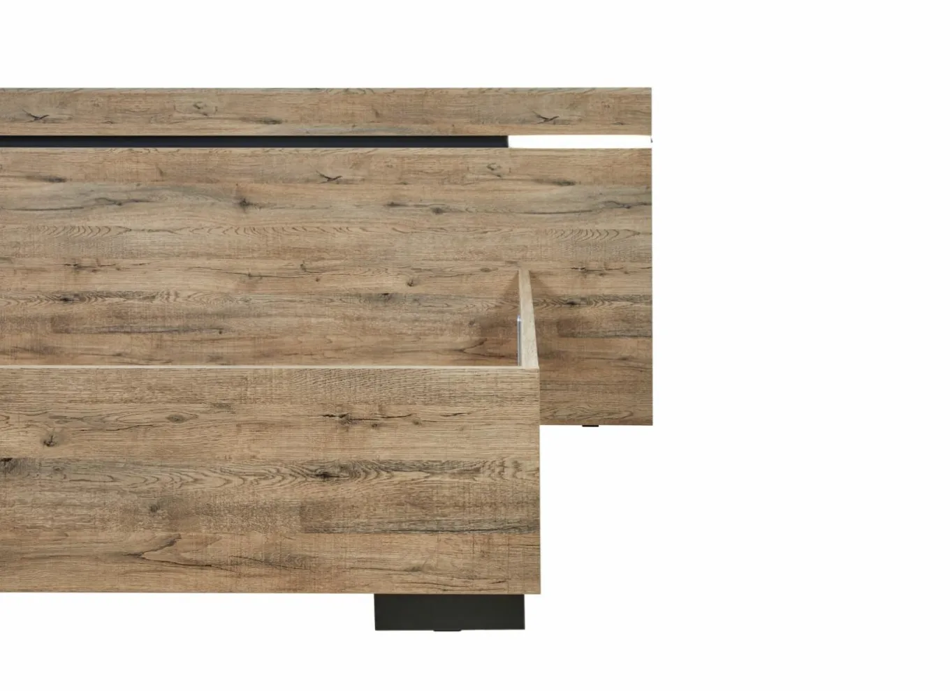 Bed 180x200cm - decor - scarlet eik